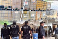 Desmantelan presunta “gasolinera” clandestina en Atitalaquia; aseguran 7 mil litros