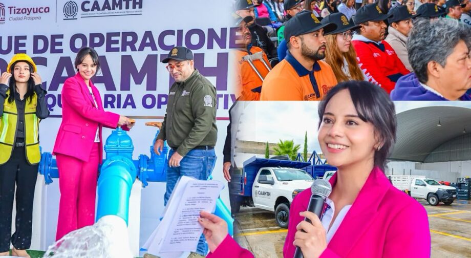 Después de medio siglo, Tizayuca pone en operación nuevo pozo para 35 mil habitantes