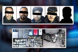 Caen cinco en cateos contra narcomenudeo en Tolcayuca; aseguran 756 dosis de droga