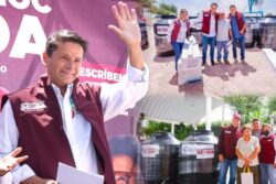 De tinacos a brigadas médicas: Cuauhtémoc Ochoa extiende programas de apoyo