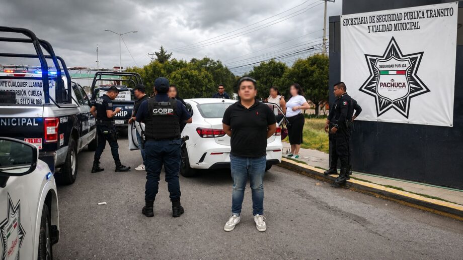 Presuntos carteristas de Iztapalapa y Tepito intentaban huir de Pachuca rumbo a CDMX