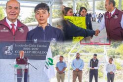 Entregan cancha techada de 4.3 millones en el Conalep Tepeji