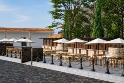 Huasca construye terraza urbana para renovar su imagen turística