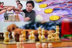 Jaque al aburrimiento: 19 niñas y niños compiten en torneo de ajedrez en Huejutla