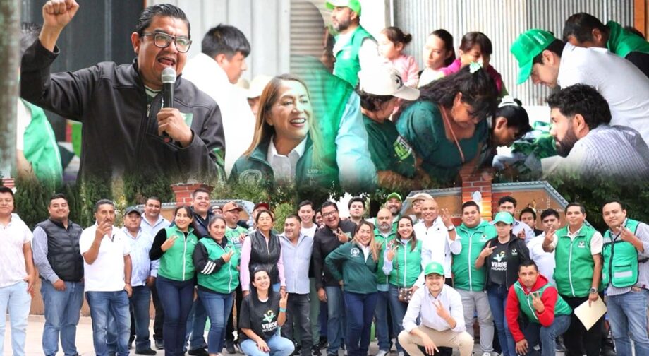 Octavio Magaña lleva afiliación del Verde a Tula y Tlahuelilpan