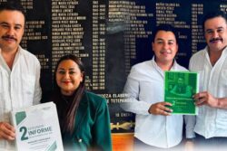 Regidores de Tetepango presentan segundo informe de actividades ante el ayuntamiento