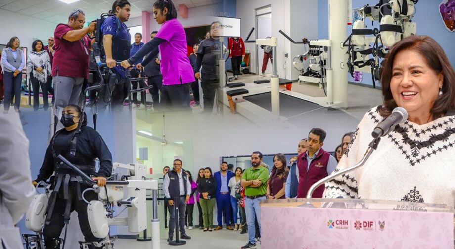 Robot de 18.5 millones ayudará a volver a caminar a pacientes del CRIH en Hidalgo
