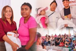 DIF Ajacuba entrega despensas a familias a través del Programa Mil Días