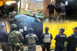 Tras explosión que dejó un muerto y dos heridos, FGR catea predio en Tepeji
