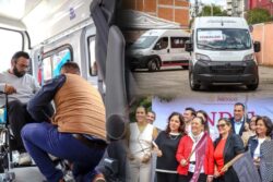 DIF Hidalgo recibe tres camionetas adaptadas para traslado de personas con discapacidad