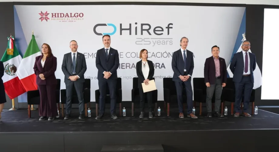 Hi-Ref construirá en Hidalgo su primera planta fuera de Italia; invertirá 200 millones — imagen 2 Hi-Ref construirá en Hidalgo su primera planta fuera de Italia; invertirá 200 millones — imagen 2