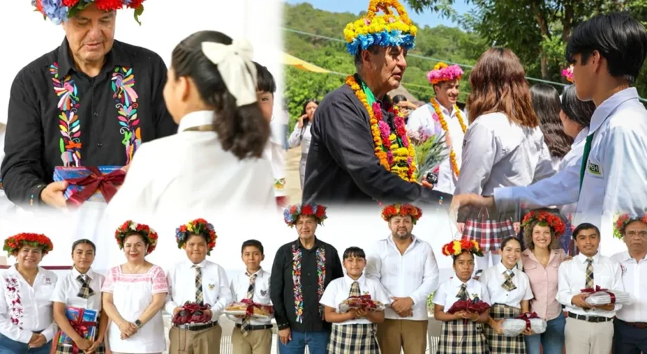 IHE lleva apoyos a 25 mil estudiantes de San Felipe Orizatlán e inicia nuevas obras en escuelas