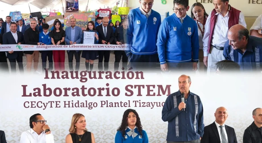 CECyTEH suma siete nuevas carreras y estrena laboratorio STEM en Tizayuca