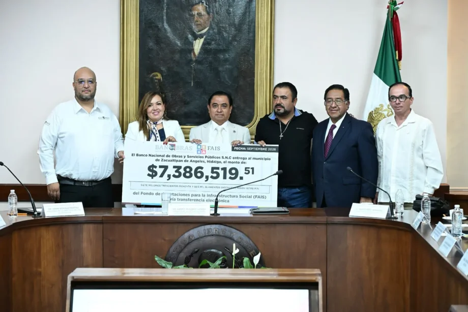 Zacualtipán recibe 7.3 millones de Banobras; alcalde rechaza que se trate de deuda municipal — imagen 2 Zacualtipán recibe 7.3 millones de Banobras; alcalde rechaza que se trate de deuda municipal — imagen 2