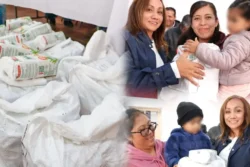 Ajacuba entrega apoyos alimentarios a embarazadas, madres lactantes y familias con bebés