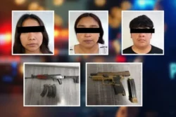 Detienen a tres con presunta droga y “cuerno de chivo” en Tula