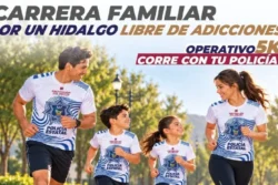 SSPH organiza carrera contra las adicciones; será el 8 de noviembre en Pachuca