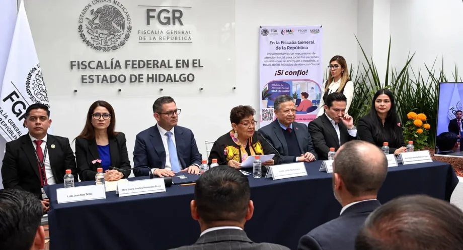 Ernestina Godoy inaugura en Hidalgo nuevo modelo de atención ciudadana de la FGR — imagen 3 Ernestina Godoy inaugura en Hidalgo nuevo modelo de atención ciudadana de la FGR — imagen 3