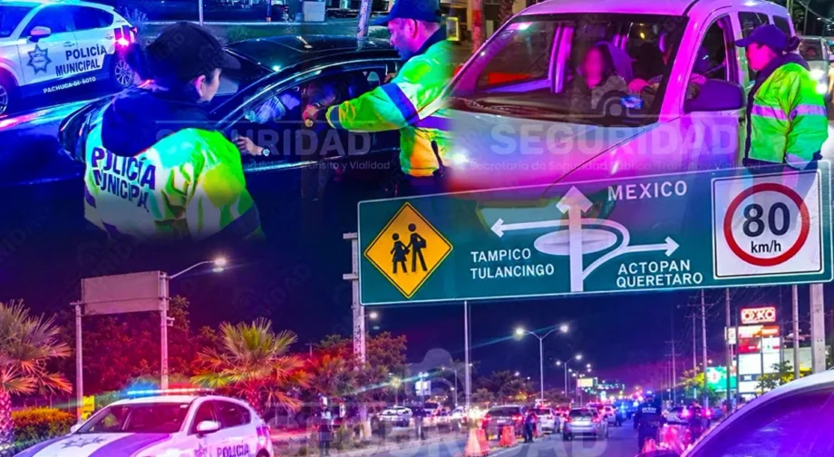Reprueban alcoholímetro 200 automovilistas durante la Feria de Pachuca; 86% fueron hombres