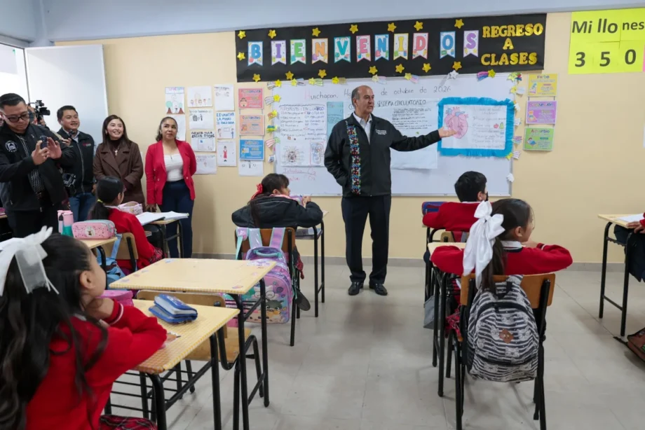 Invierte IHE 12.9 millones de pesos en nuevas aulas para primaria de Huichapan — imagen 2