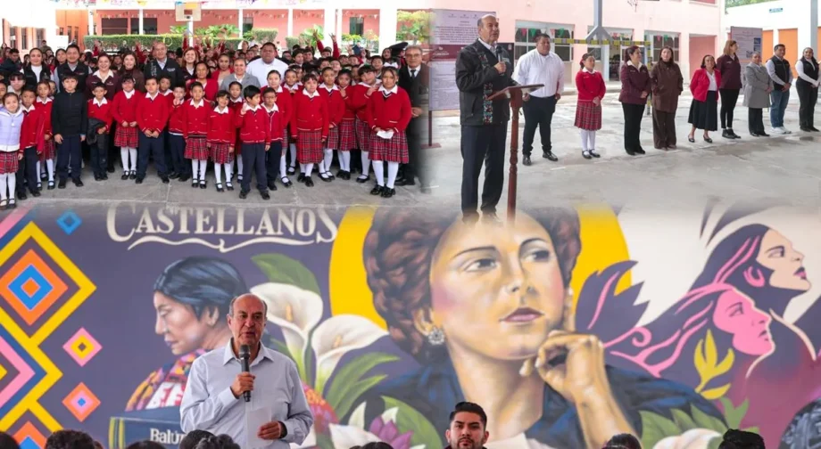 Invierte IHE 12.9 millones de pesos en nuevas aulas para primaria de Huichapan