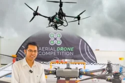 Estudiante de Conalep Hidalgo crea dron que dispersa semillas para reforestar